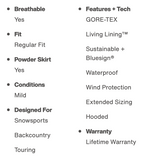 FLASH SALE!! Burton Womens AK 2L GoreTex UpShift Jacket