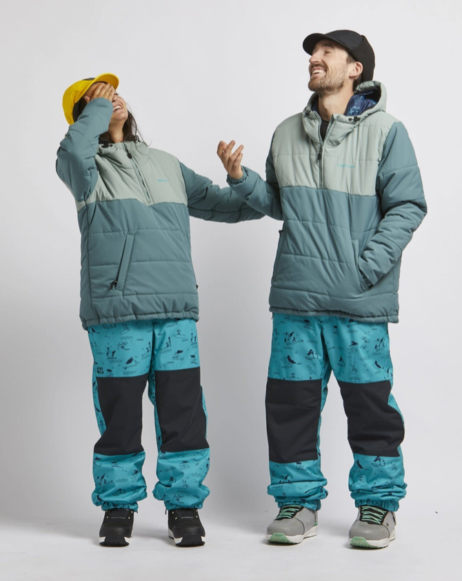 SALE AirBlaster Puffin Pullover Jacket darksidesnowsk8life